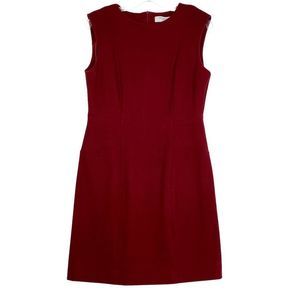 MMLafleur New Yprk Maroom Sheath Dress